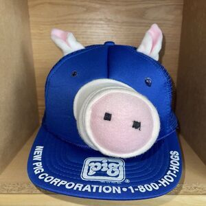 Vintage 1982 New Pig Corporation Hot Hogs Trucker Hat Cap Krazee Kaps Funny